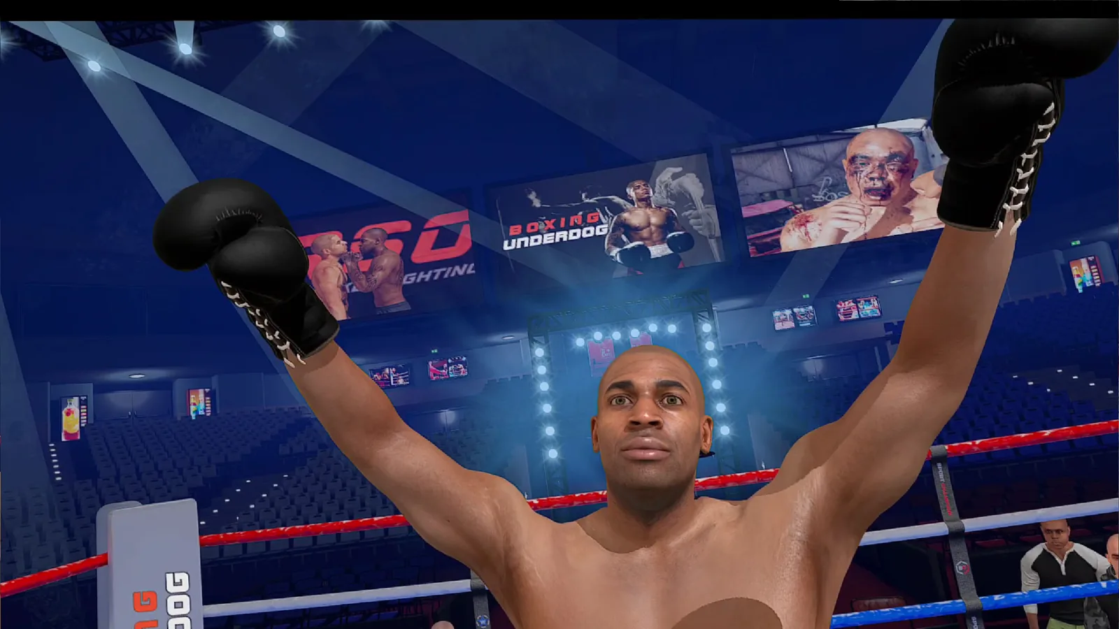 Ranked VR boxing match in Boxing Underdog